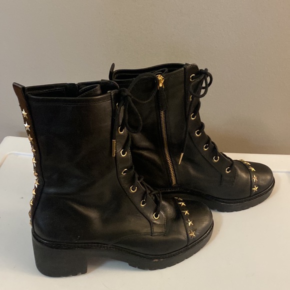 MICHAEL Michael KORS, Cody Star Studded Combat Boot, Size 7. 🌟HOST PIC 2x - Picture 4 of 12